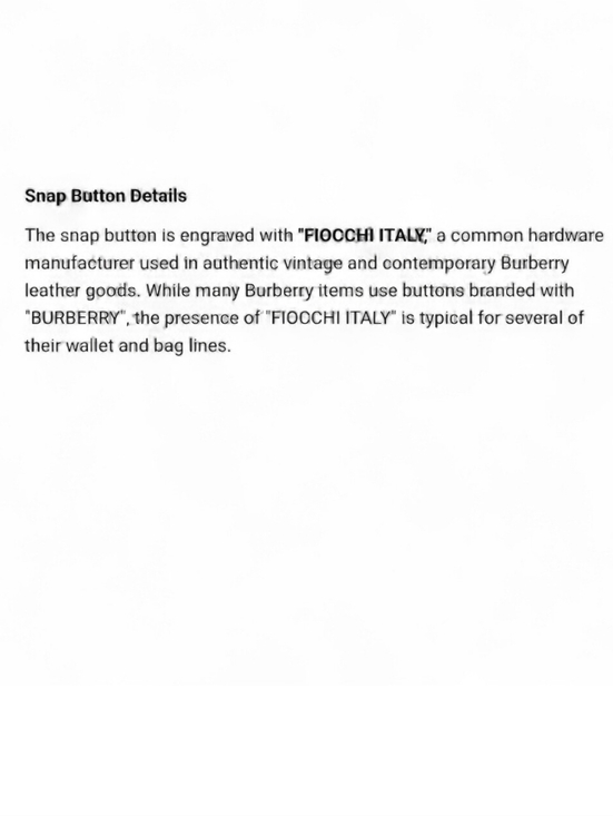 Burberry Haymarket Nova Check Bifold Wallet Brown Leather Gold Buckle Italy - Picture 15 of 15